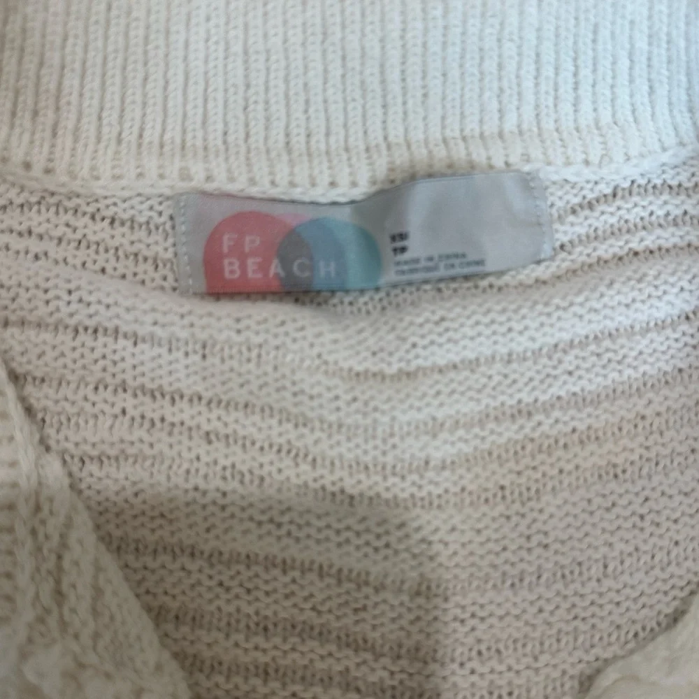 Free People Button-Up Sweater